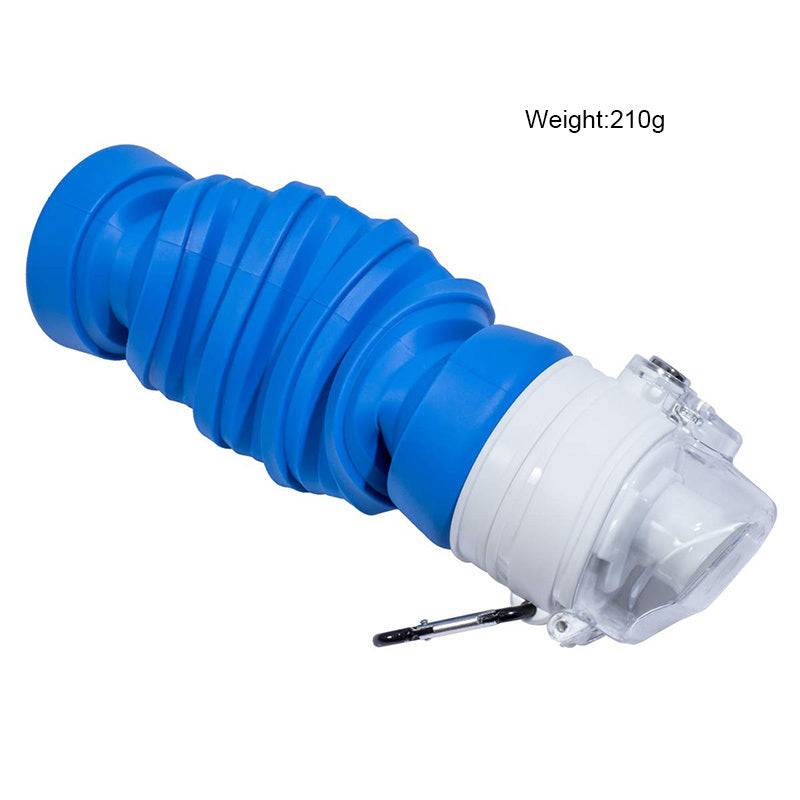 Collapsible Water Bottle - blue 