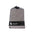 Zipsoft microfiber beach towel in travel pouch, gray color.