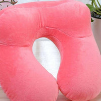 Neck pillow - perfect for travel by plane, bus, train, car, tuck or RV