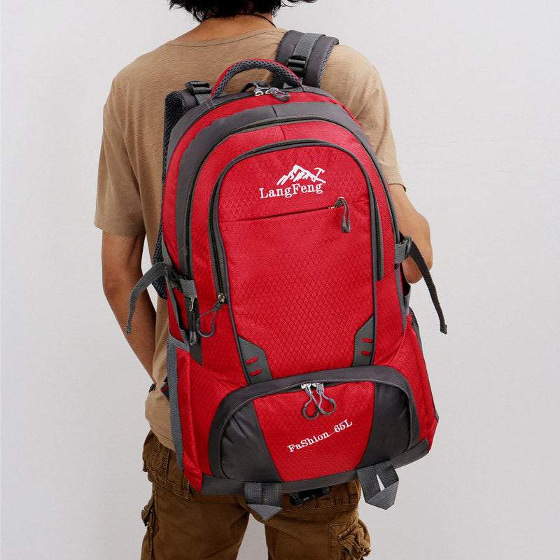 Outdoor waterproof backpack