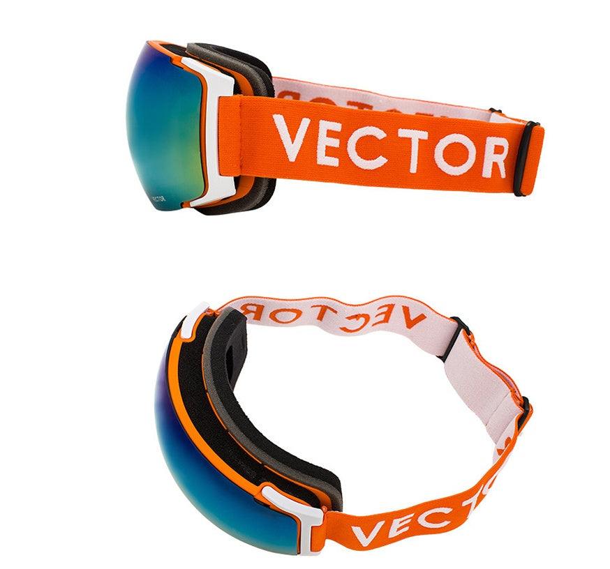 Compass Ski Goggles - Orange