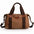 Canvas Weekender Bag - Large Capacity 36 - 55L in Earth Tones - The Sun Seekers Store