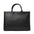 Laptop Carrier Bag  -  Black Luxury Leather 14"   Great for business