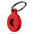 Red silicone keychain protective case for locator tracker.